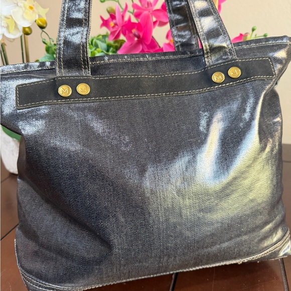 Marc by Marc Jacobs Denim Vinyl tote - Picture 3 of 16